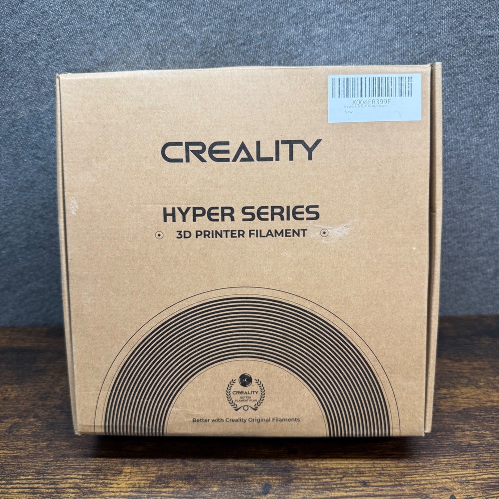 Creality Hyper Series PLA RFID 3D Printer Filament 1.75mm Black 1kg High Speed
